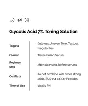 Load image into Gallery viewer, THE ORDINARY Glycolic Acid 7% Toning Solution (240ml)
